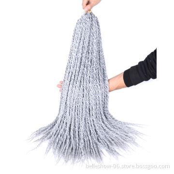 Hot sell hair crochet braids  expression hair for braiding  wet and wavy bulk hair